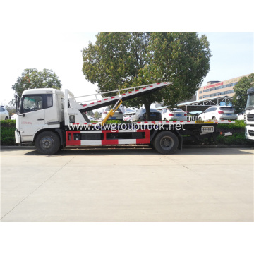 New model dongfeng 4x2 wrecker towing truck equipment